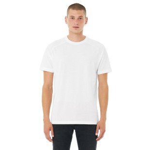 Bella + Canvas Men's Heather CVC Raglan T-Shirt