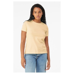 Bella + Canvas Ladies' Relaxed Heather CVC Short-Sleeve T-Shirt