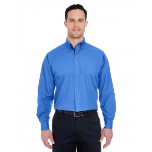 UltraClub Men's Easy-Care Broadcloth