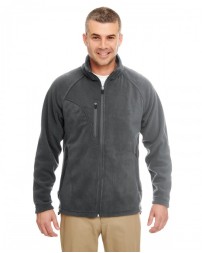 UltraClub Men's Microfleece Full-Zip Jacket