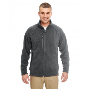 UltraClub Men's Microfleece Full-Zip Jacket