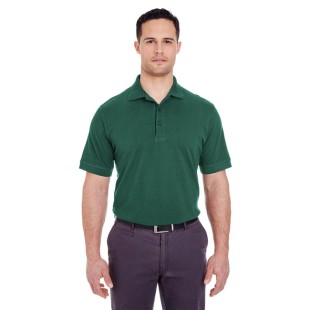 UltraClub Men's Basic Pique Polo