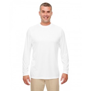 UltraClub Men's Cool & Dry Performance Long-Sleeve Top