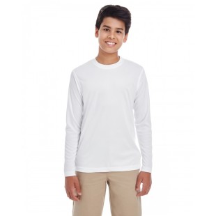 UltraClub Youth Cool & Dry Performance Long-Sleeve Top