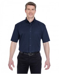 UltraClub Adult Short-Sleeve Whisper Twill