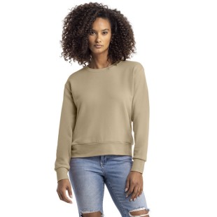 Next Level Apparel Ladies' Laguna Sueded Sweatshirt