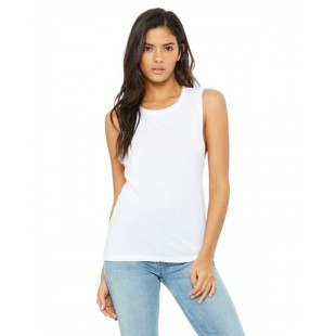 Bella + Canvas Ladies' Flowy Scoop Muscle Tank