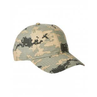 Big Accessories Unstructured Camo Cap