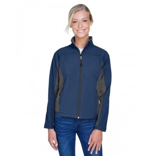 Devon & Jones Ladies' Soft Shell Colorblock Jacket