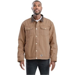 Berne Unisex Vintage Washed Sherpa-Lined Work Jacket