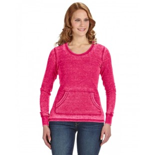 J America Ladies' Zen Thermal Long-Sleeve T-Shirt