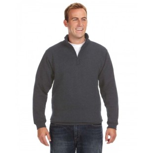 J America Adult Heavyweight Fleece Quarter-Zip