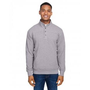 J America Ripple Fleece Snap Pullover