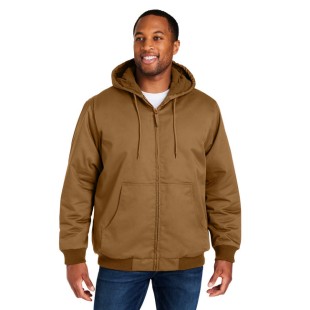 Harriton Unisex ClimaBloc Heavyweight Hooded Full-Zip Jacket