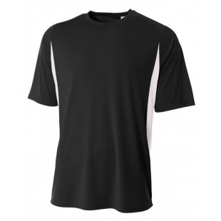 A4 Men's Cooling Performance Color Blocked T-Shirt