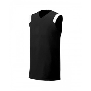 A4 Youth Moisture Management V Neck Muscle Shirt