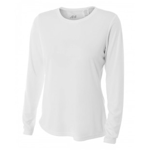 A4 Ladies' Long Sleeve Cooling Performance Crew Shirt