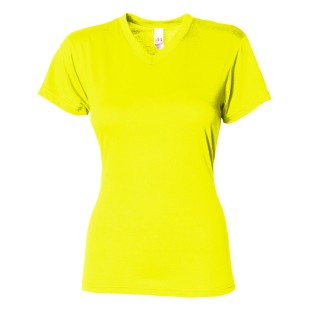 A4 Ladies' Softek V-Neck T-Shirt