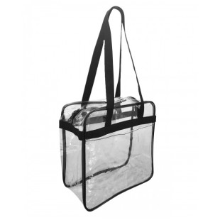 Liberty Bags OAD Clear Tote w/ Zippered Top