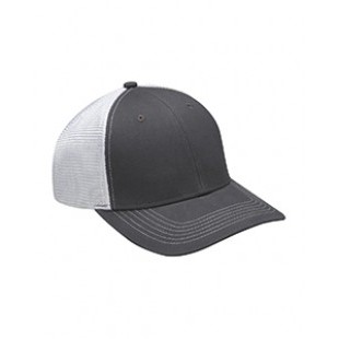 Adams Brushed Cotton/Soft Mesh Trucker Style Cap