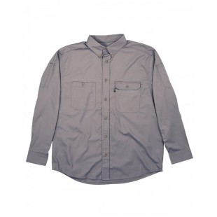 Berne Men's Utility Lightweight Canvas Woven Shirt