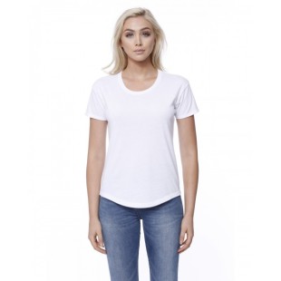 StarTee Ladies' CVC Melrose High Low T-shirt