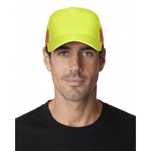 Adams Trucker Reflector High-Visibility Constructed Cap