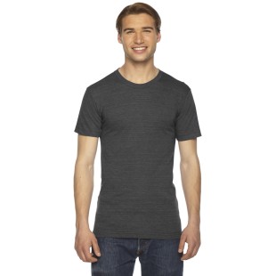 American Apparel Unisex Triblend USA Made Short-Sleeve Track T-Shirt