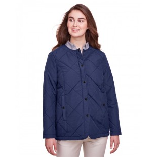 UltraClub Ladies' Dawson Quilted Hacking Jacket