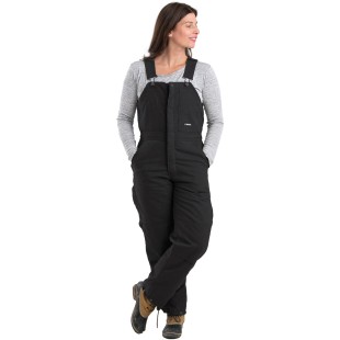 Berne Ladies' Softstone Duck Insulated Bib Overall